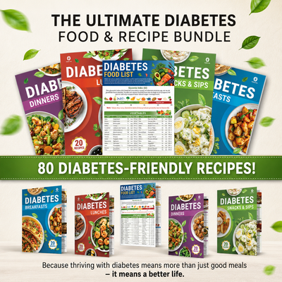 The 5-Sheet Diabetes Meal Plan Set